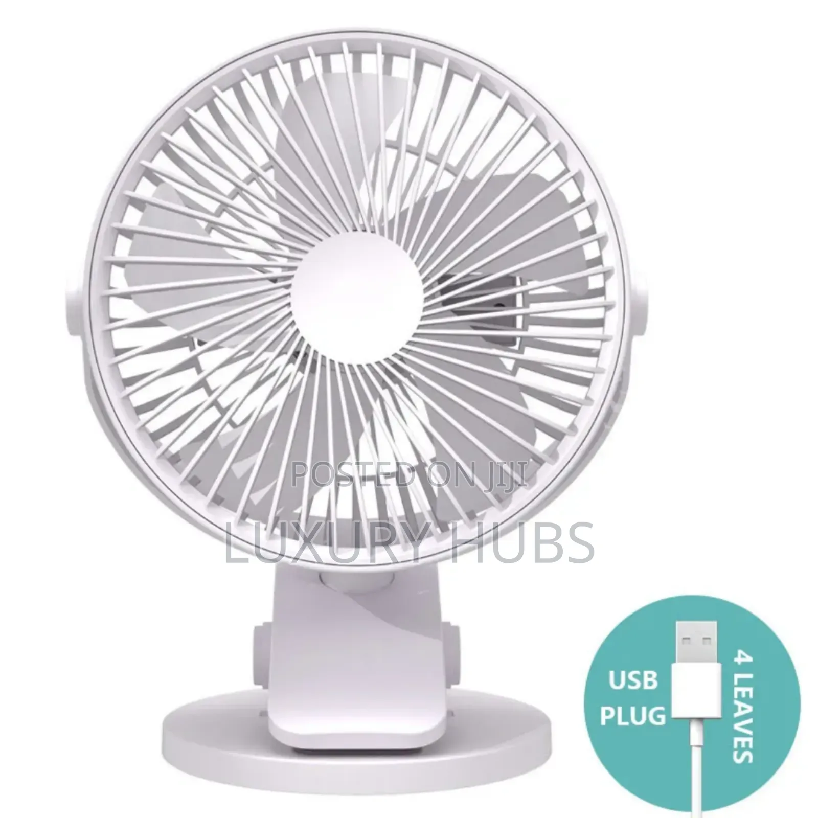 Portable Clip Light Cooling Table Fan