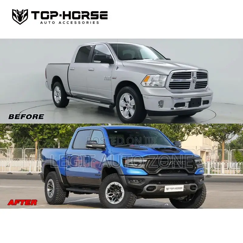 Dodge Ram Front Bumper Upgrade and Body Kits Available