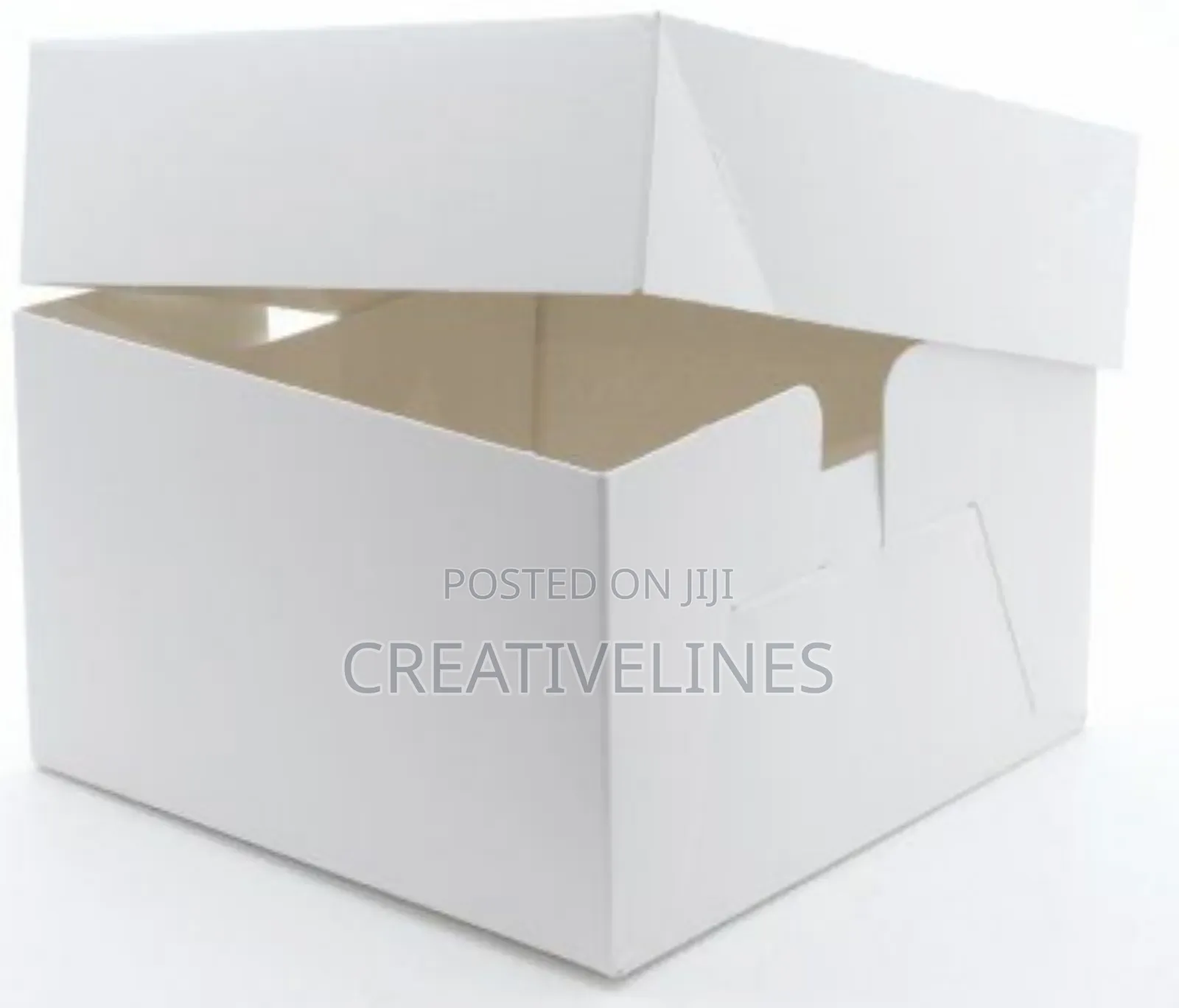 Self-Locking Cake Boxes