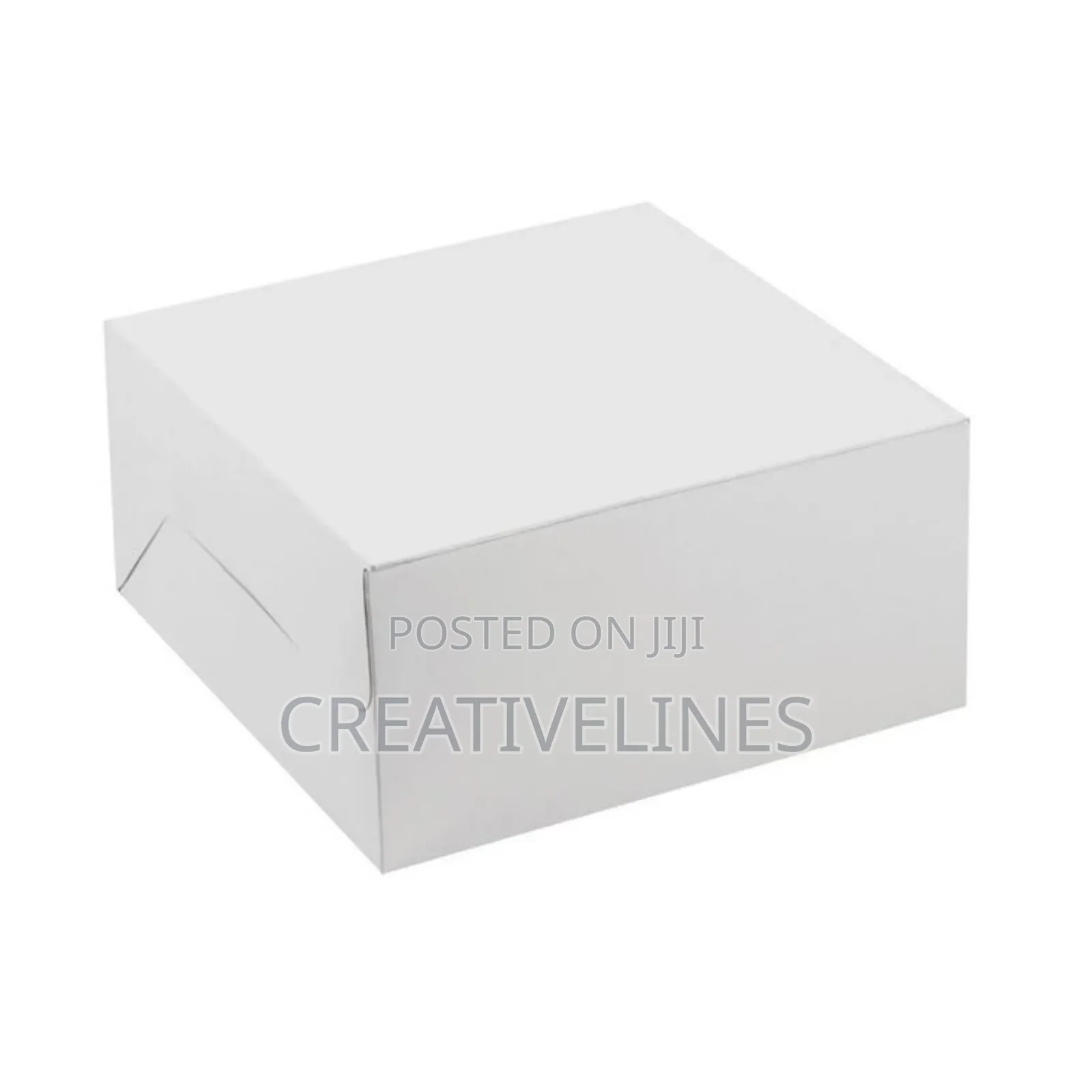 Self-Locking Cake Boxes