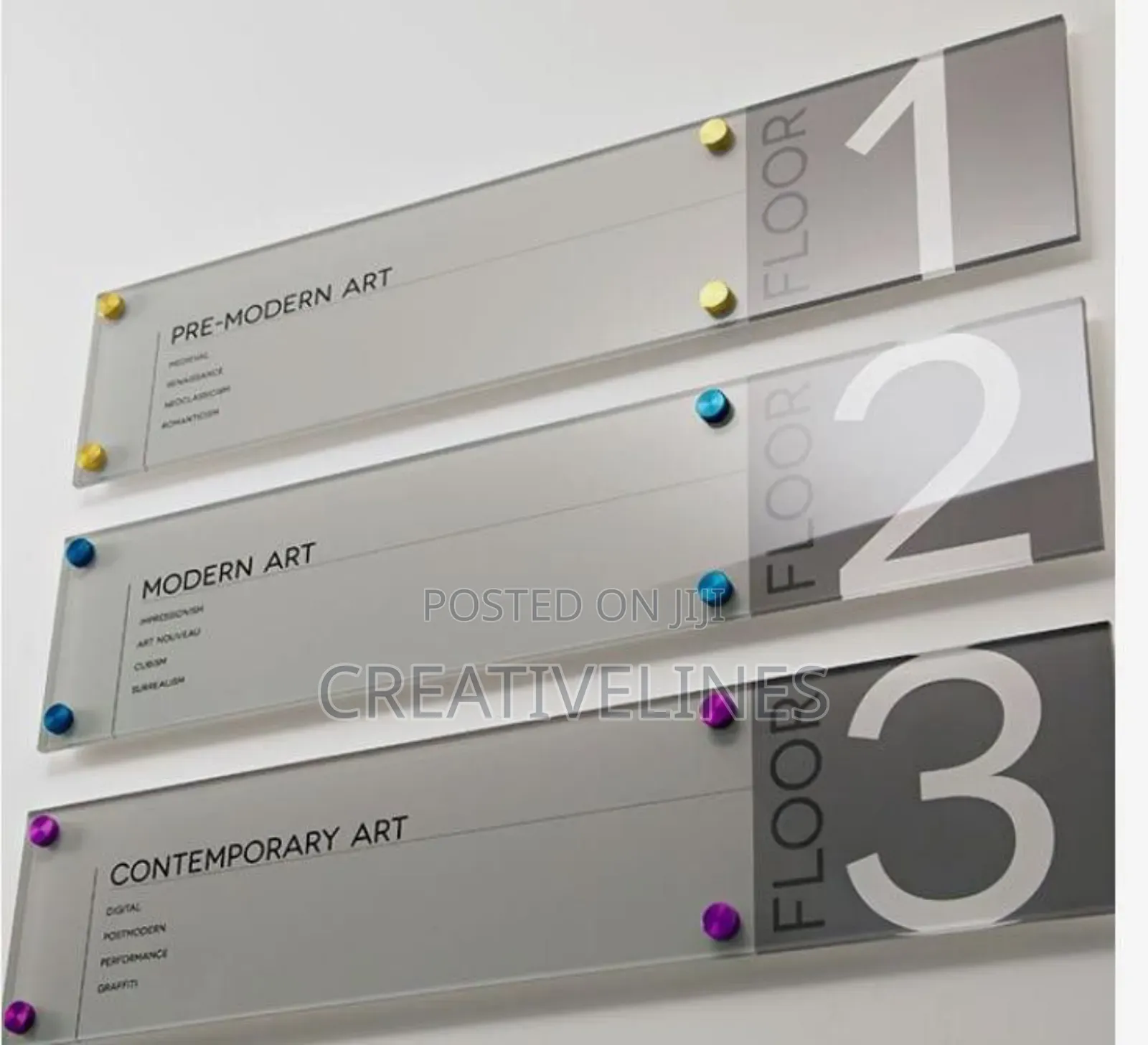 Personalised Directional Signage