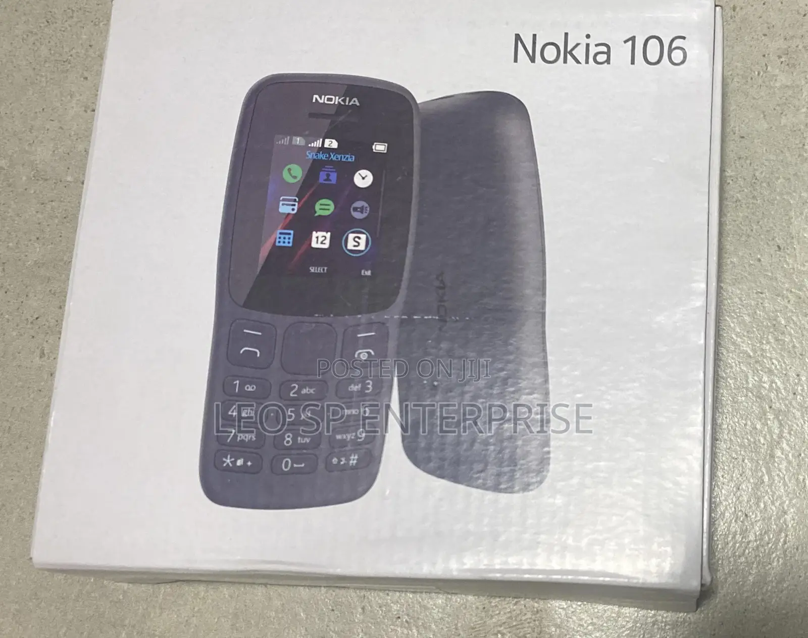 New Nokia 106 Black