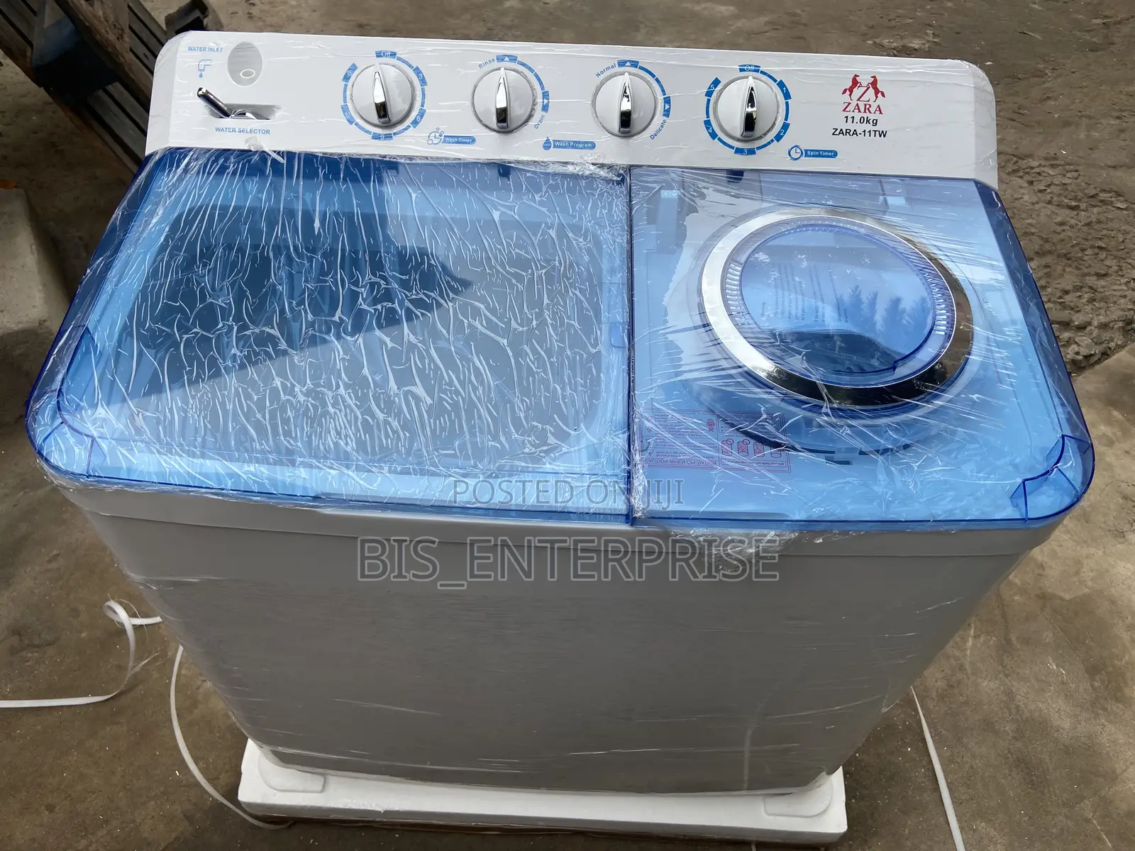 Zara Washing Machine 11kg Semi Automatic