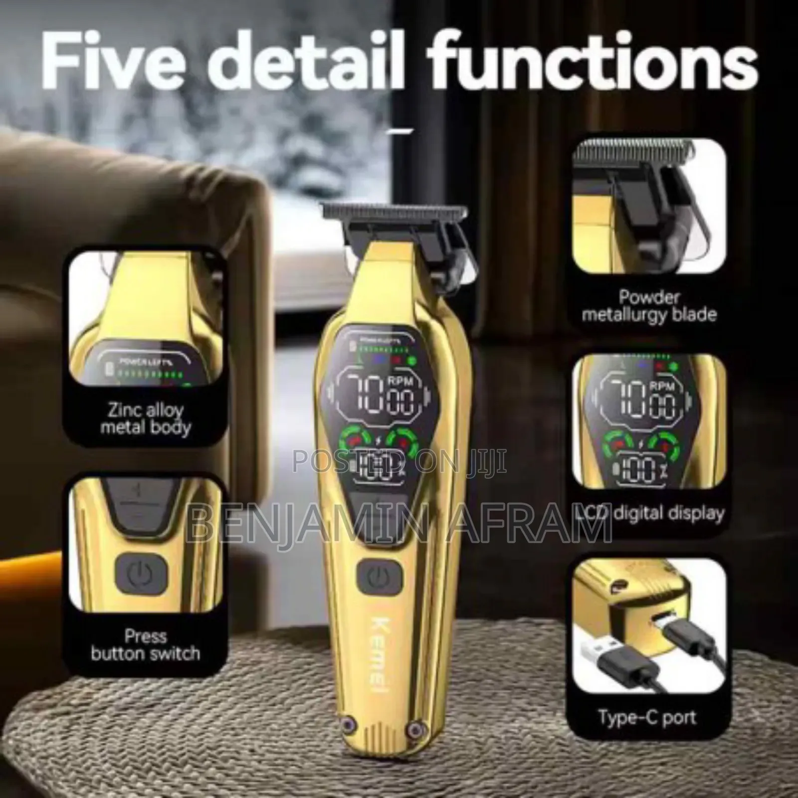 Professional 3 in 1 Trimmer, Shaver and Clippers