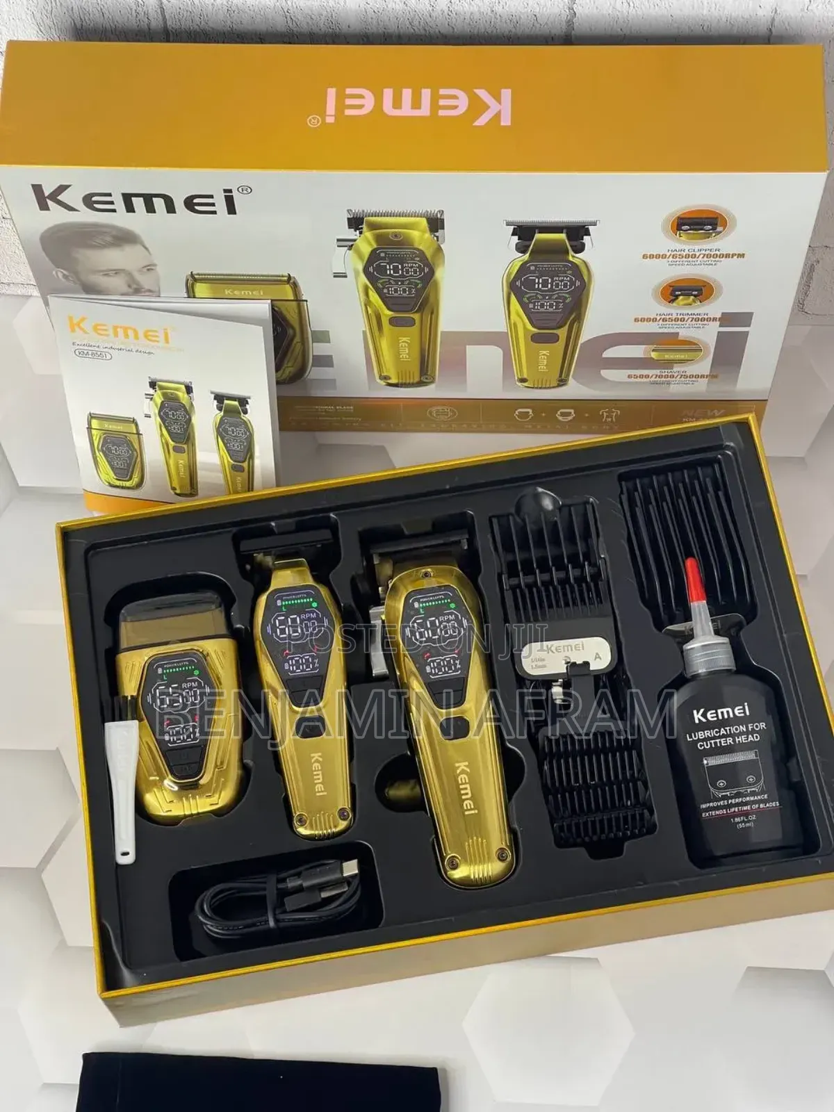 Professional 3 in 1 Trimmer, Shaver and Clippers