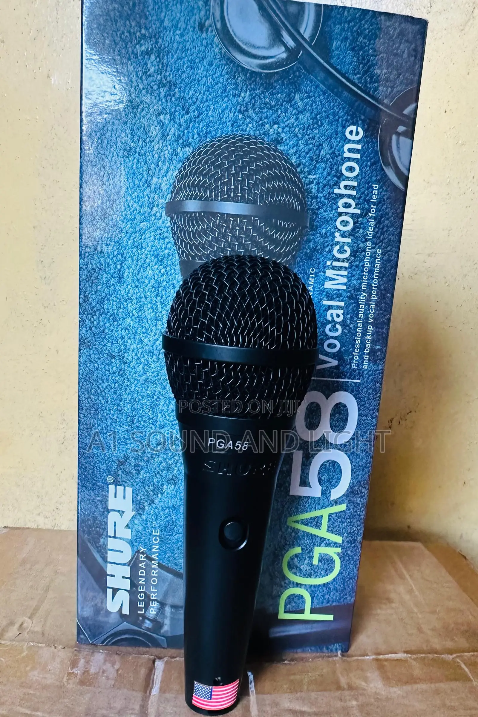 Shure Pga58 Dynamic Unidirectional Microphone