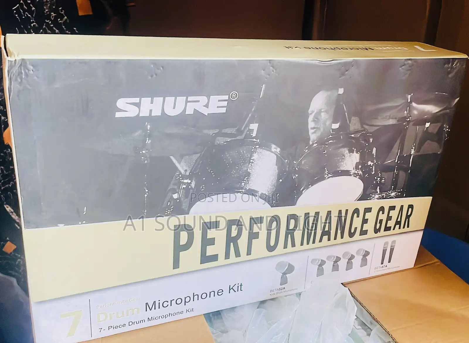 Shure Dmk7 Drum Microphone Kit - [7 Pieces]