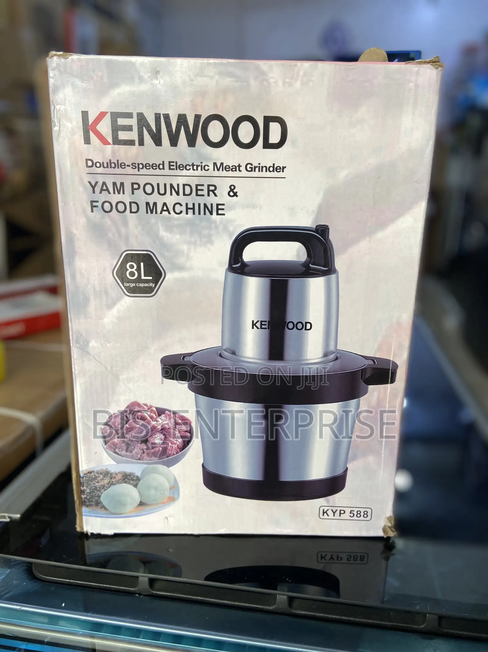 Kenwood Double-Speed Electric Meat Grinder (Fufu Machine)