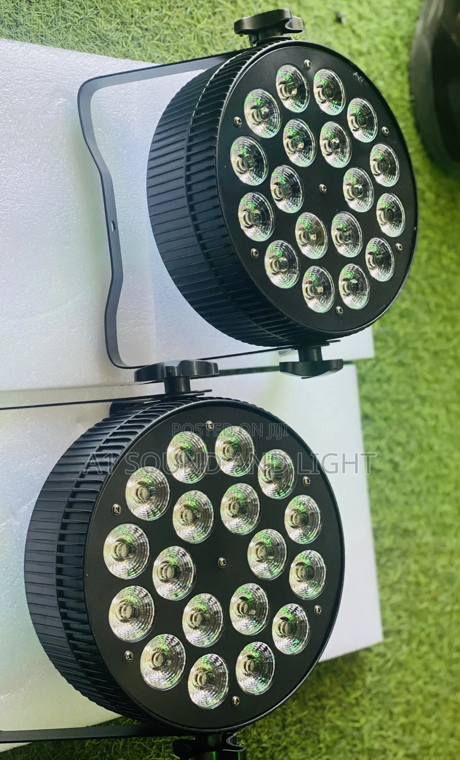 18 Lamps Flat Led Par Can [1 Pair]