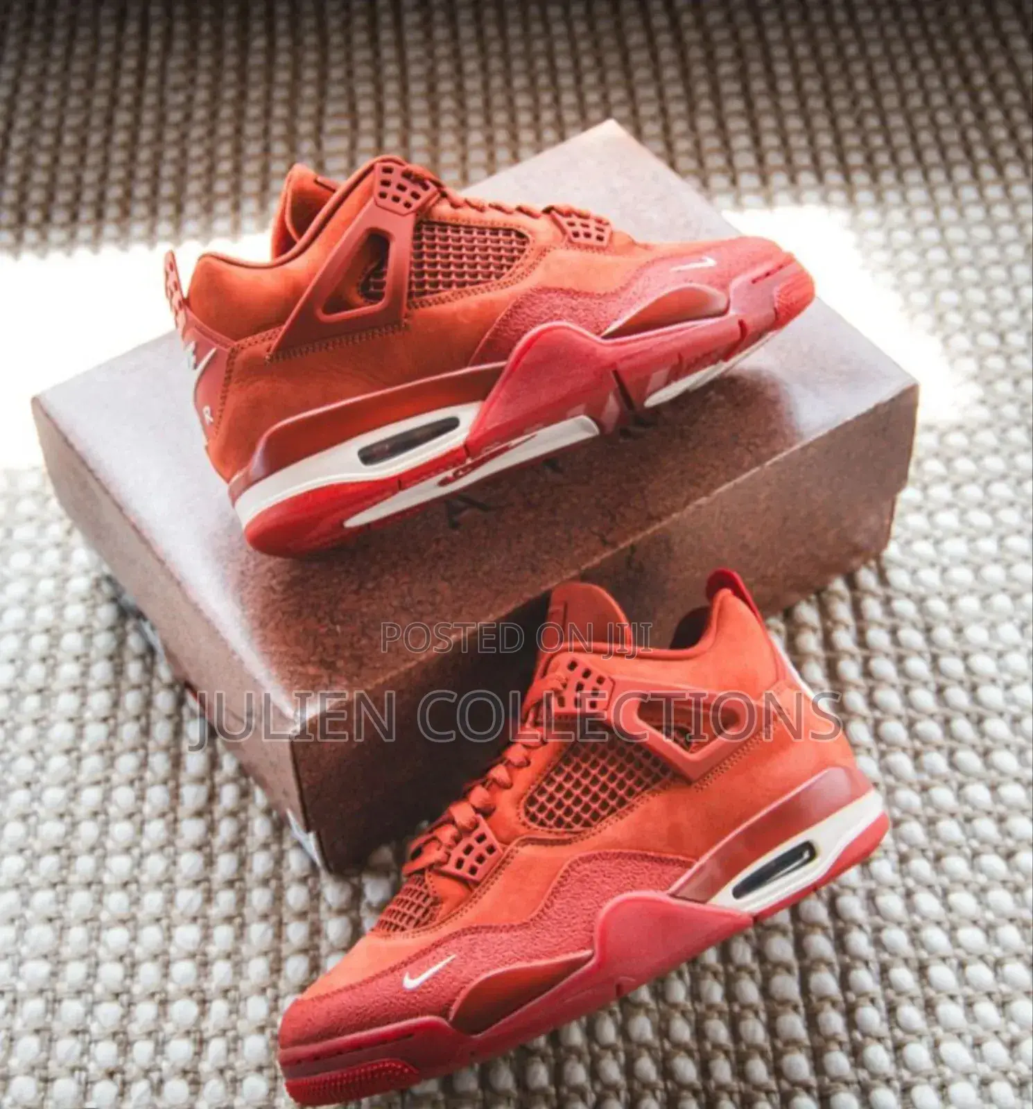 Jordan Retro 4 Brick Red Wine