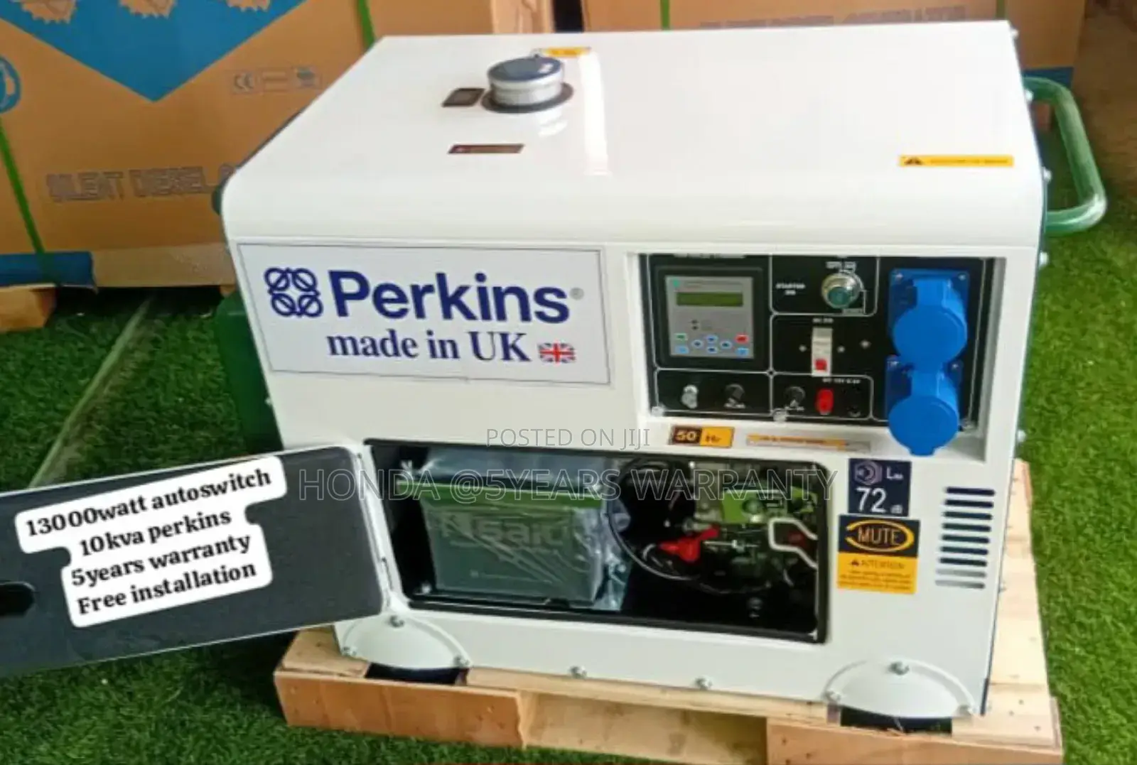 Clean Slate Energy Perkins 10kva 13000watt Diesel Generator