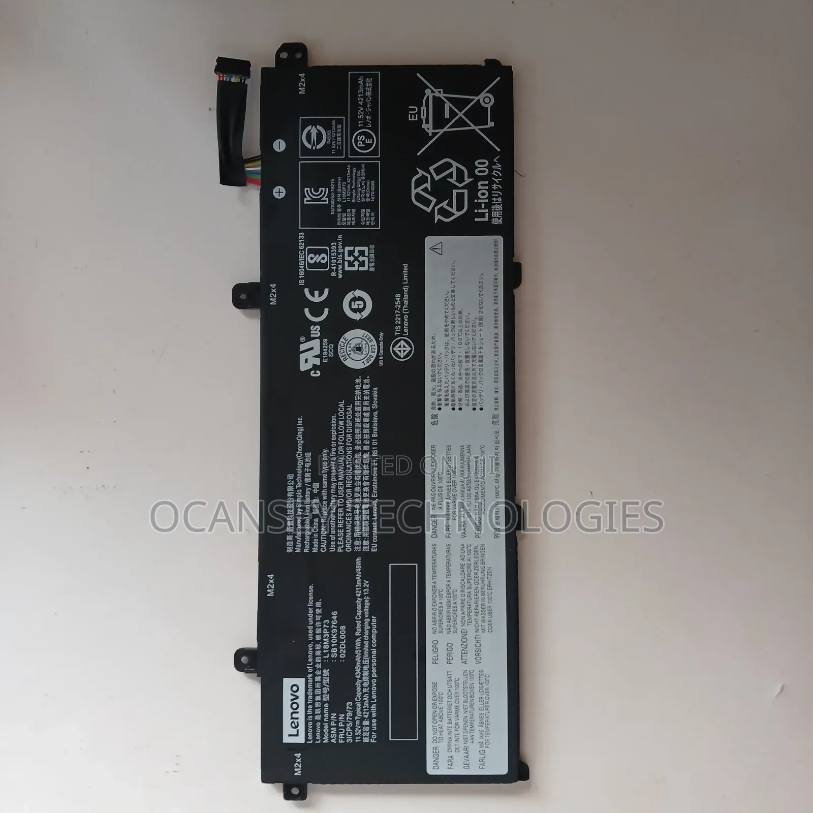Original Lenovo L18m3p73 Laptop Battery