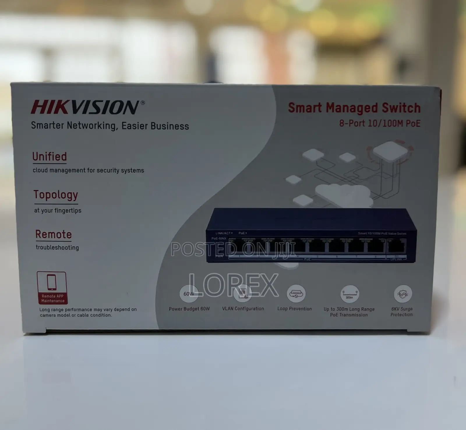 Hikvision 8 Port Poe Switch Ds-3e1309p-Ei/M