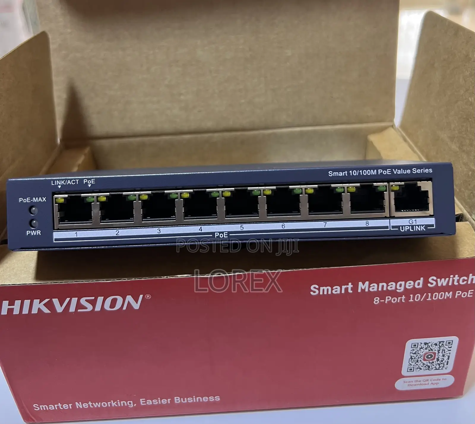 Hikvision 8 Port Poe Switch Ds-3e1309p-Ei/M