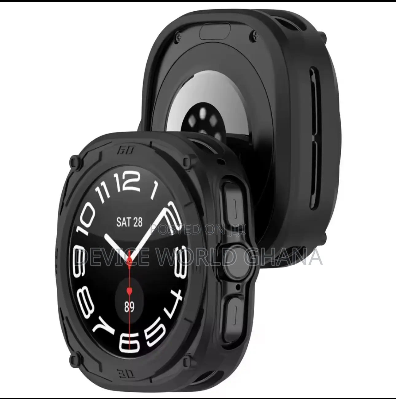 Silicone Bumper Case for Samsung Watch 8 Ultra and 7 Ultra 47mm