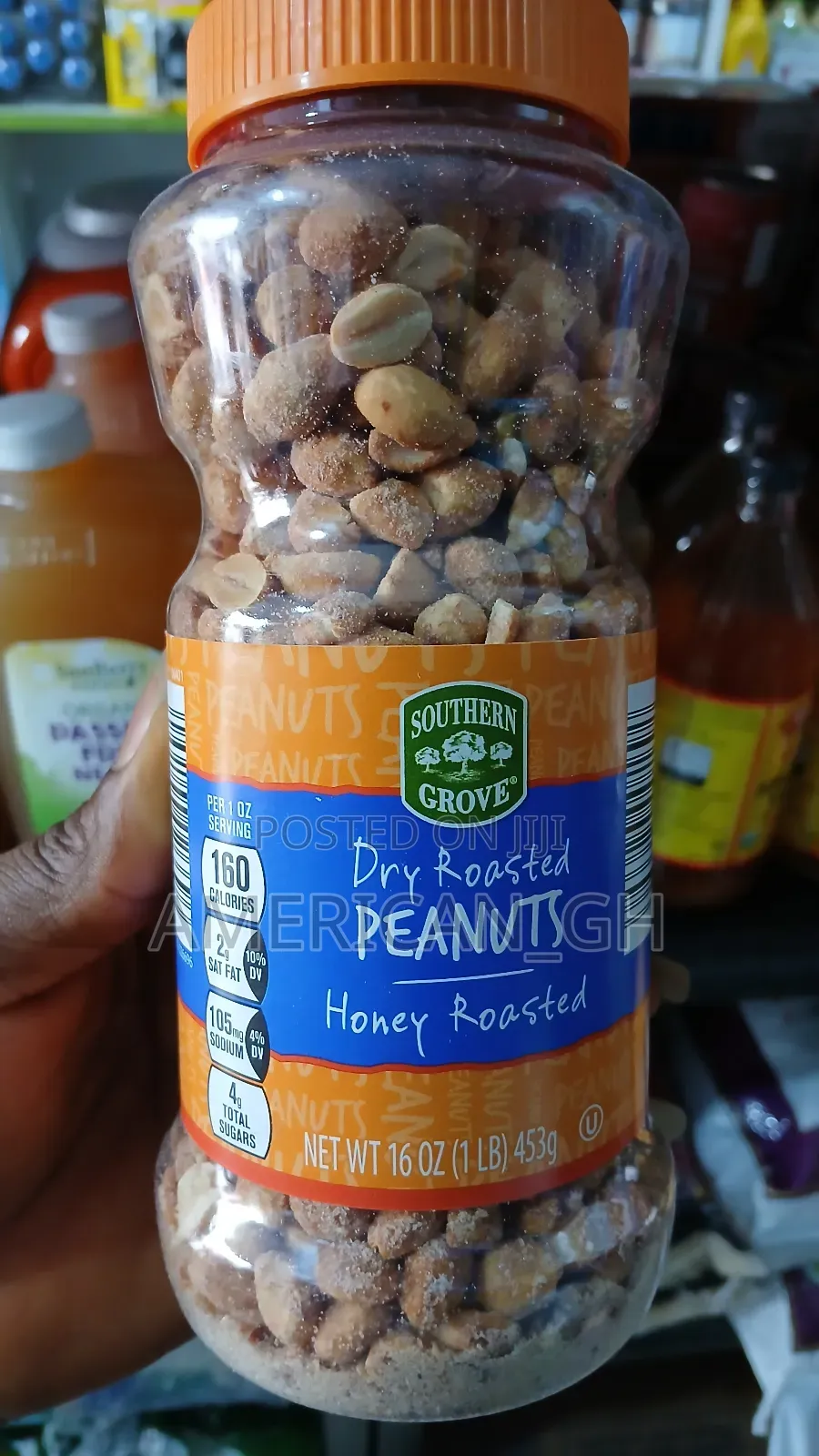 Southern Grove Dry Roasted Peanut L, 453g