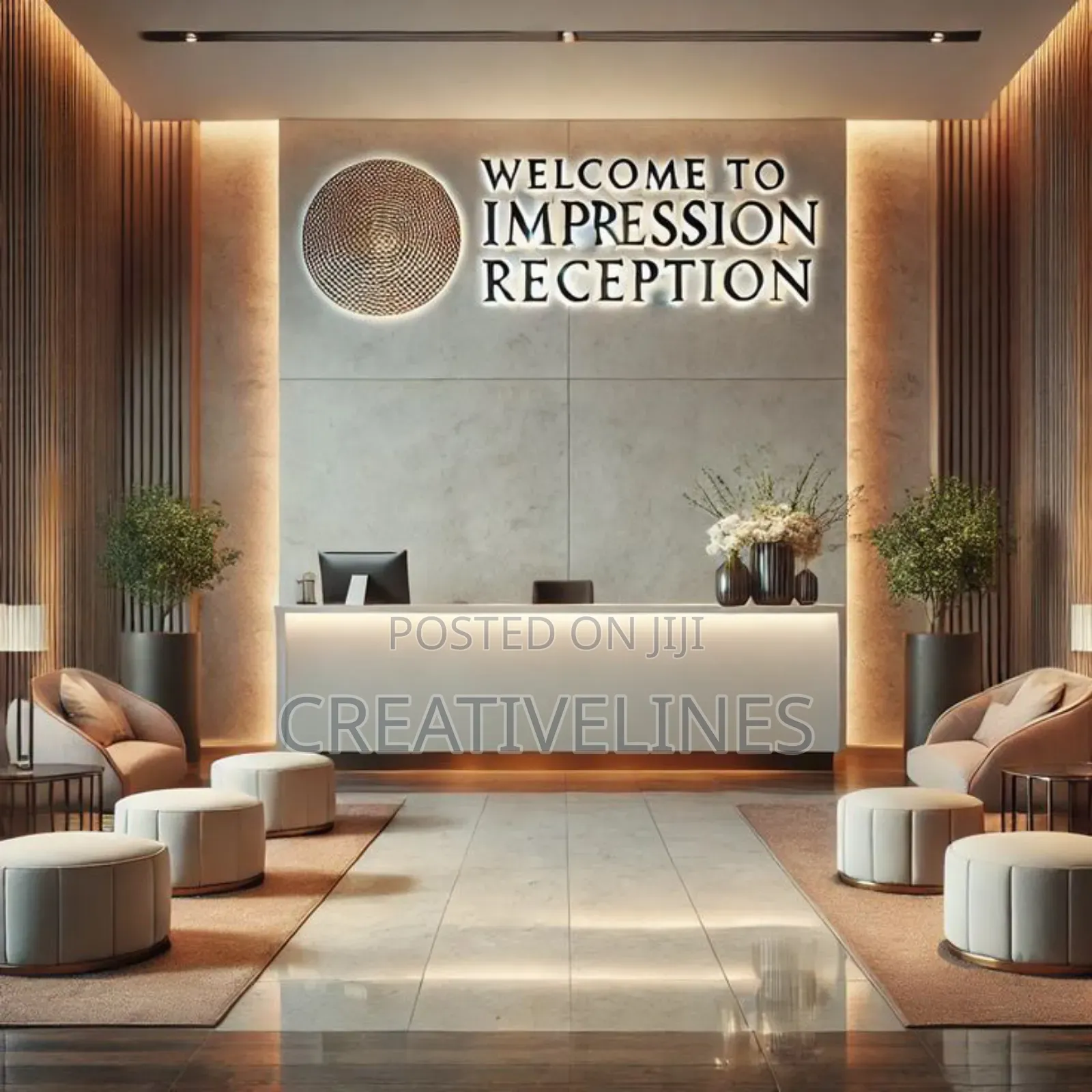 Reception Signage