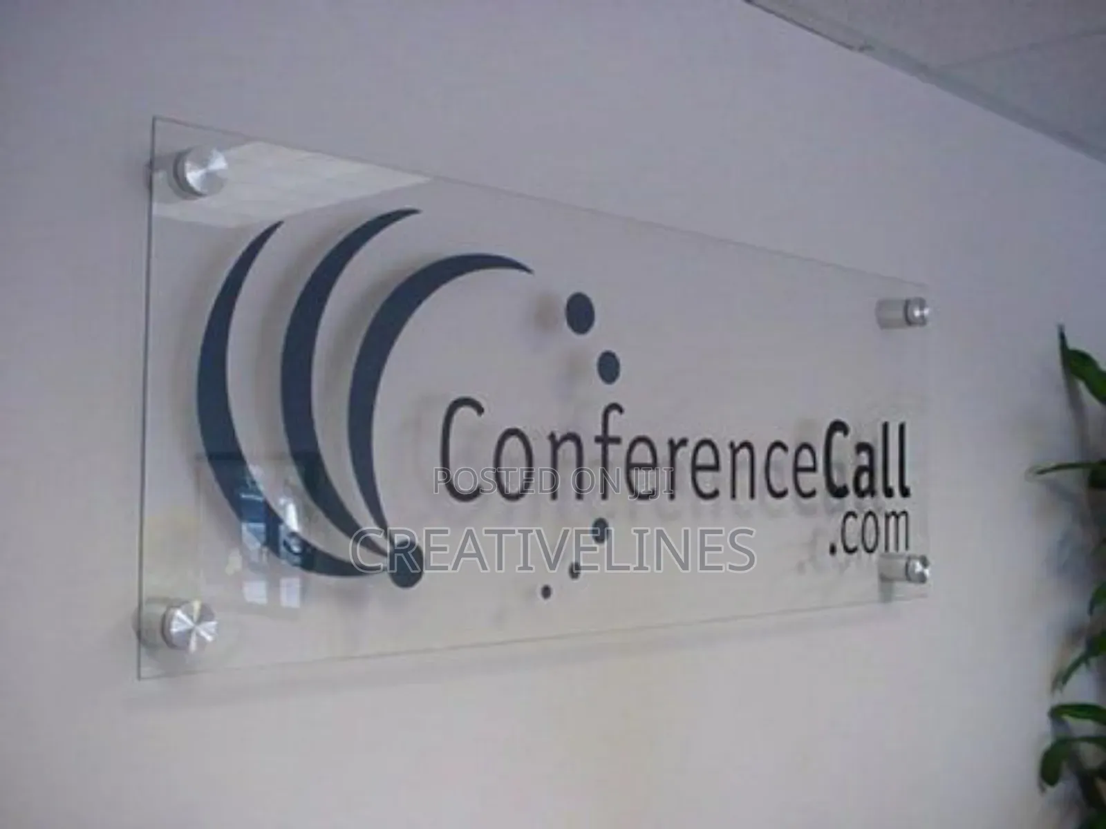 Office Logo Signage.