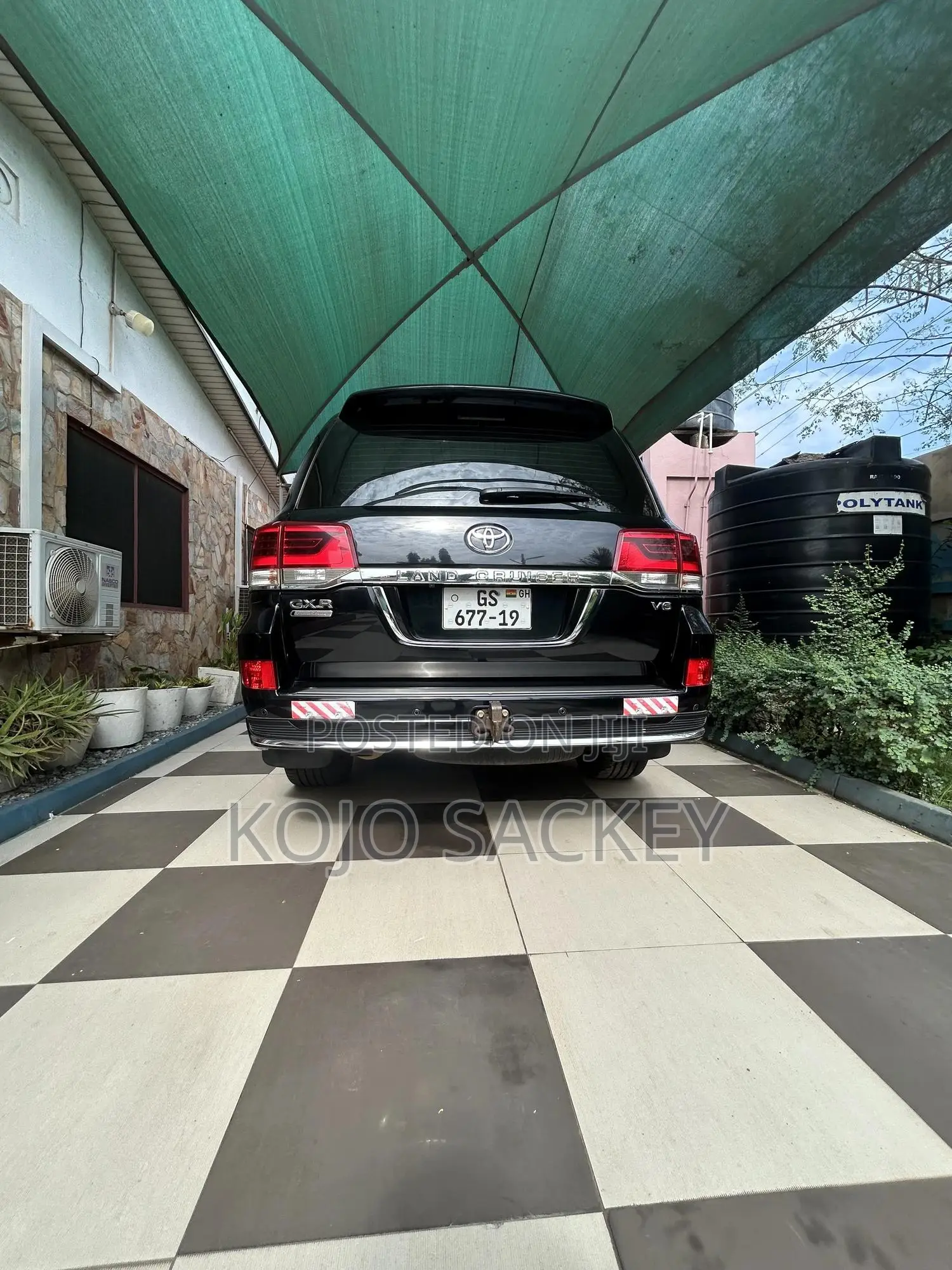 Toyota Land Cruiser 4.0 V6 GXR 2019 Black