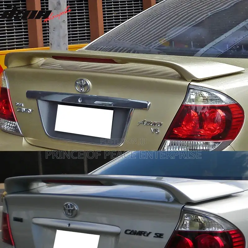 Camry 2003 2004 2005 Boot Spoiler With Brake Light