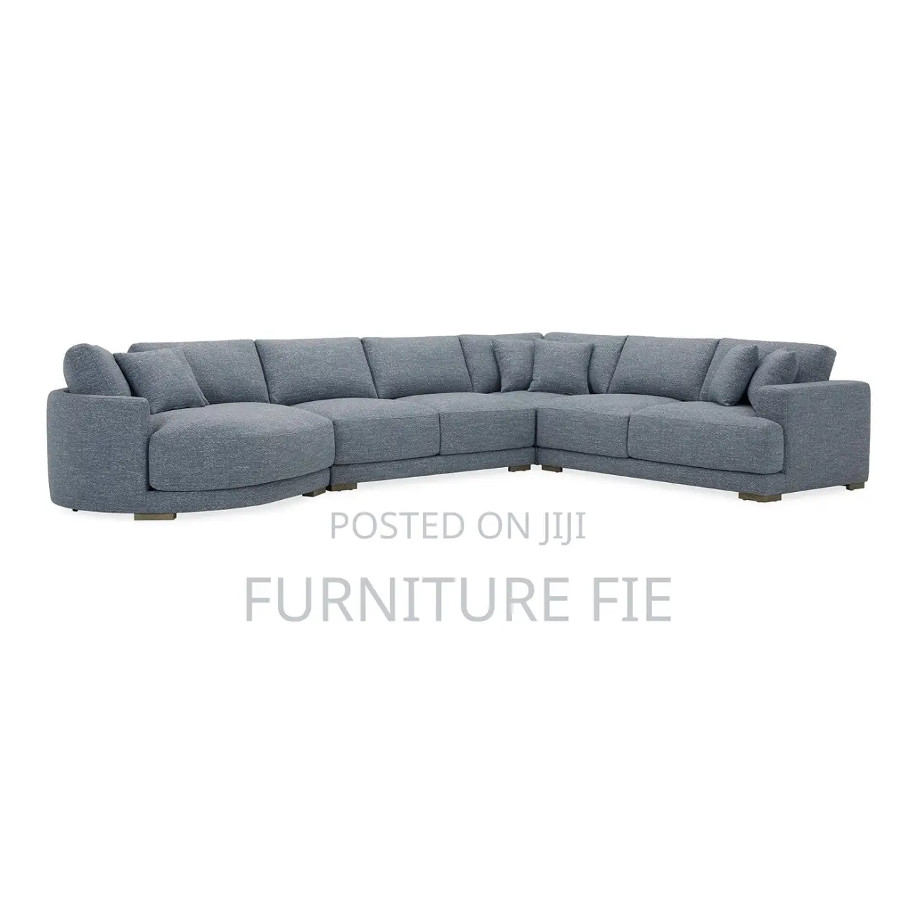 Vasher 166” 6 Seater Fabric Sectional Sofa With Cuddler.Usa.