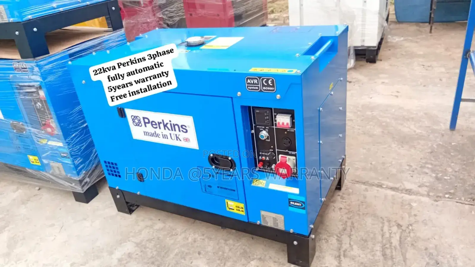 Energy Savings Pro 3phase 22kva Perkins Generator Fully Ats