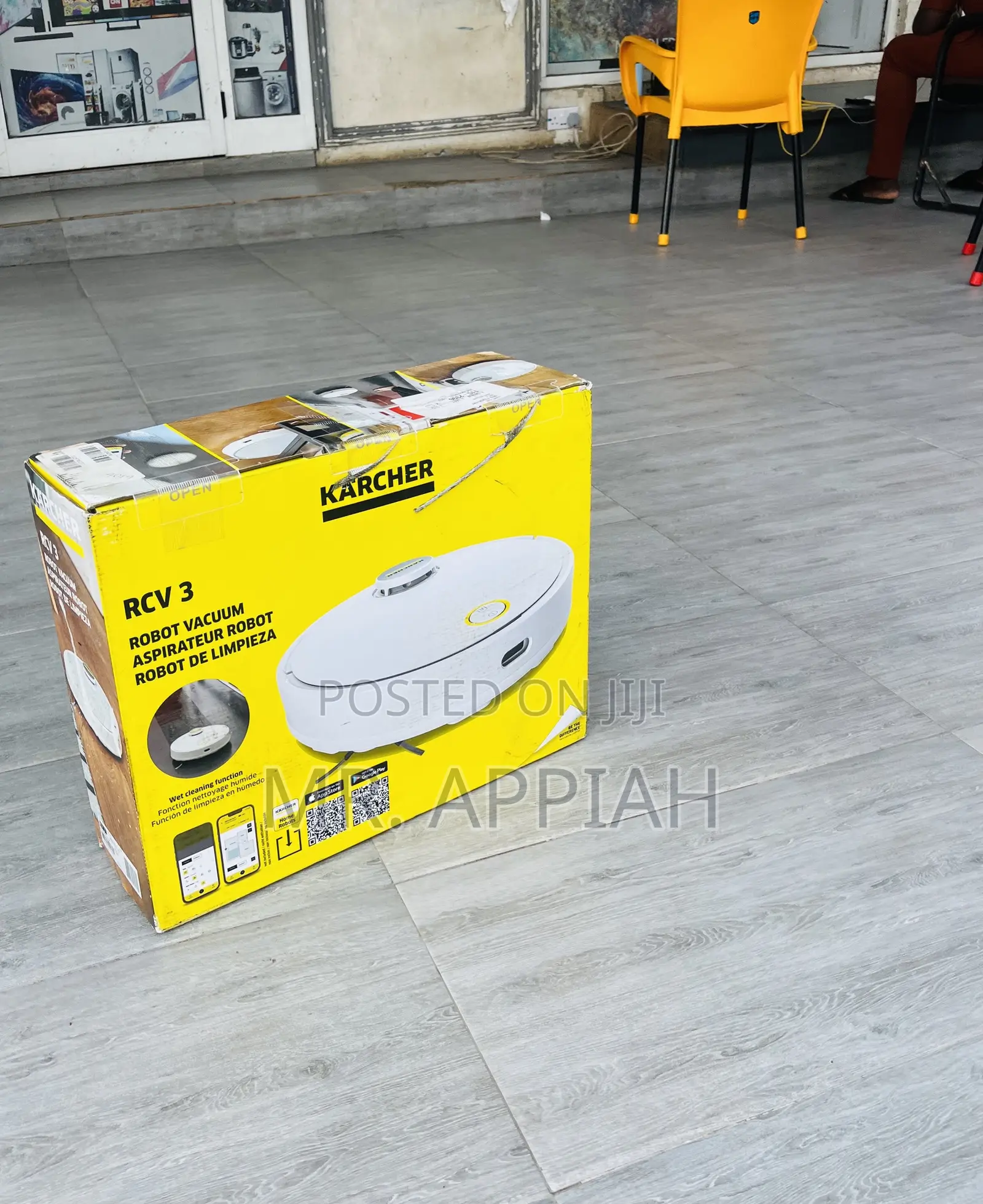 Buy Authentic Karcher Robot Vacuum Cleaner(Rcv-3)White 