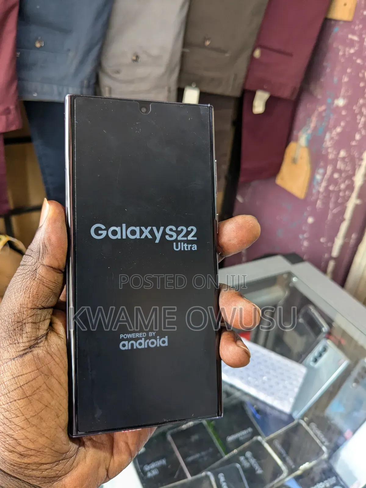 New Samsung Galaxy S22 Ultra 128 GB Black