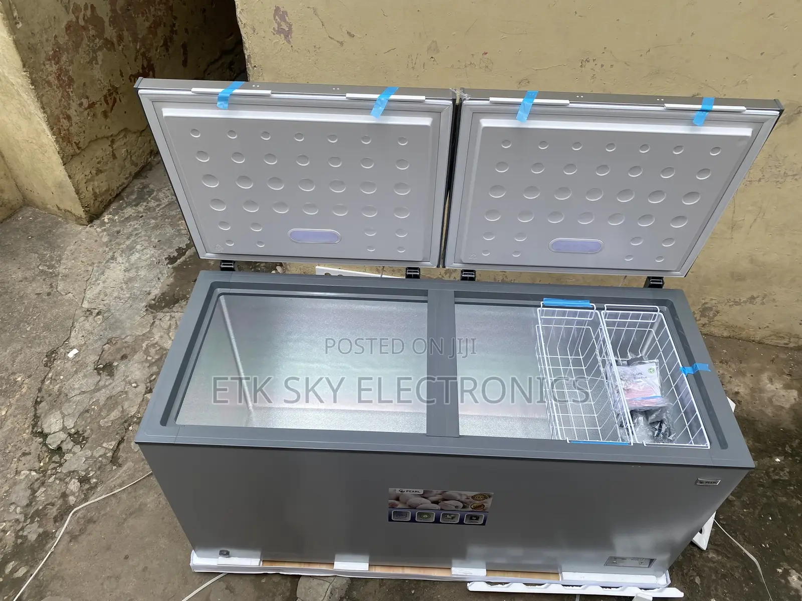 Patented Pearl 508liters Double Door Freezer