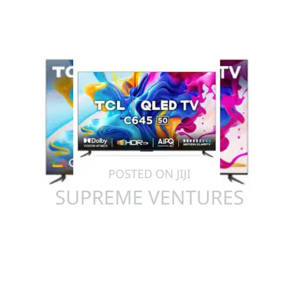 TCL 50" 50c645 Uhd Qled Smart Tv , Vibrant Google Tv!
