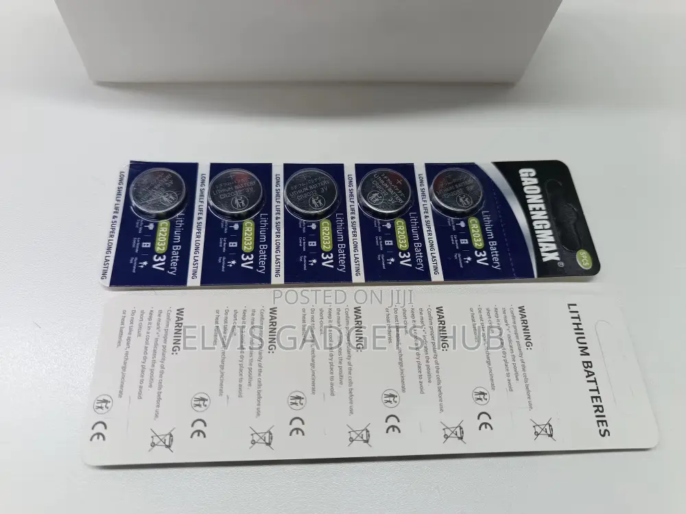 Cr2032 3v Lithium Battery