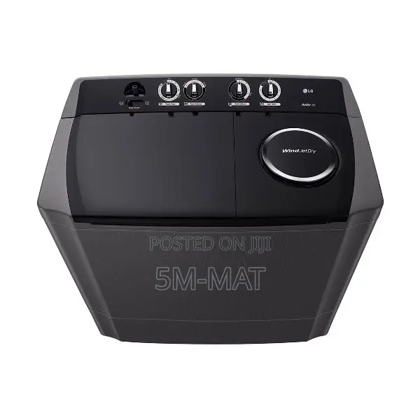 Lg 13.5kg Twin Tub W/M Wind Jet Dry and Roller