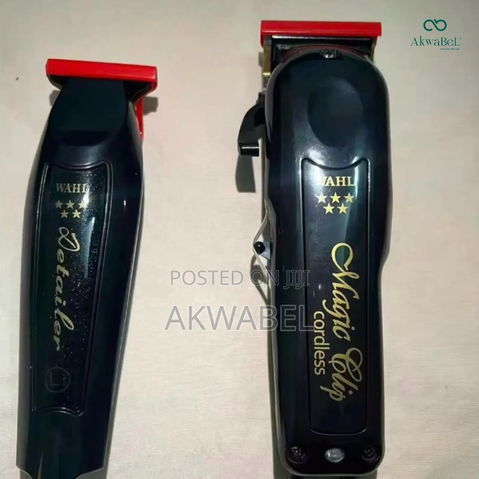 Wahl Cordless Barber Combo Black Magic Clamp Detail Trimmer
