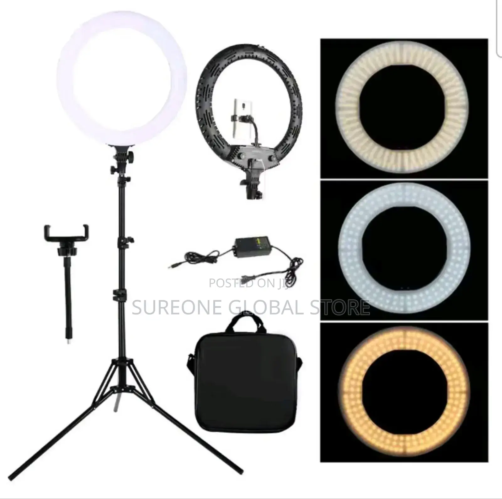 18-Inch Led Ring Light With Tripod