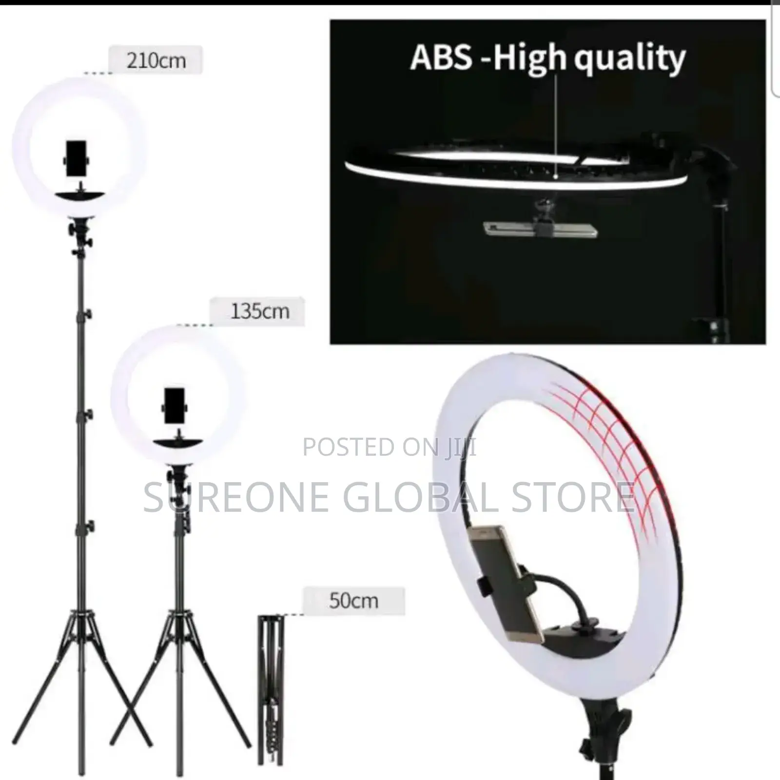 18-Inch Led Ring Light With Tripod