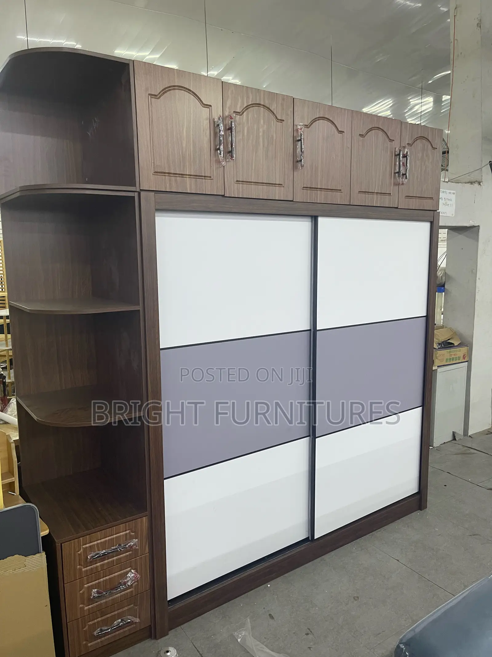 Imported High Quality 6 Doors Sliding Door Wardrobe