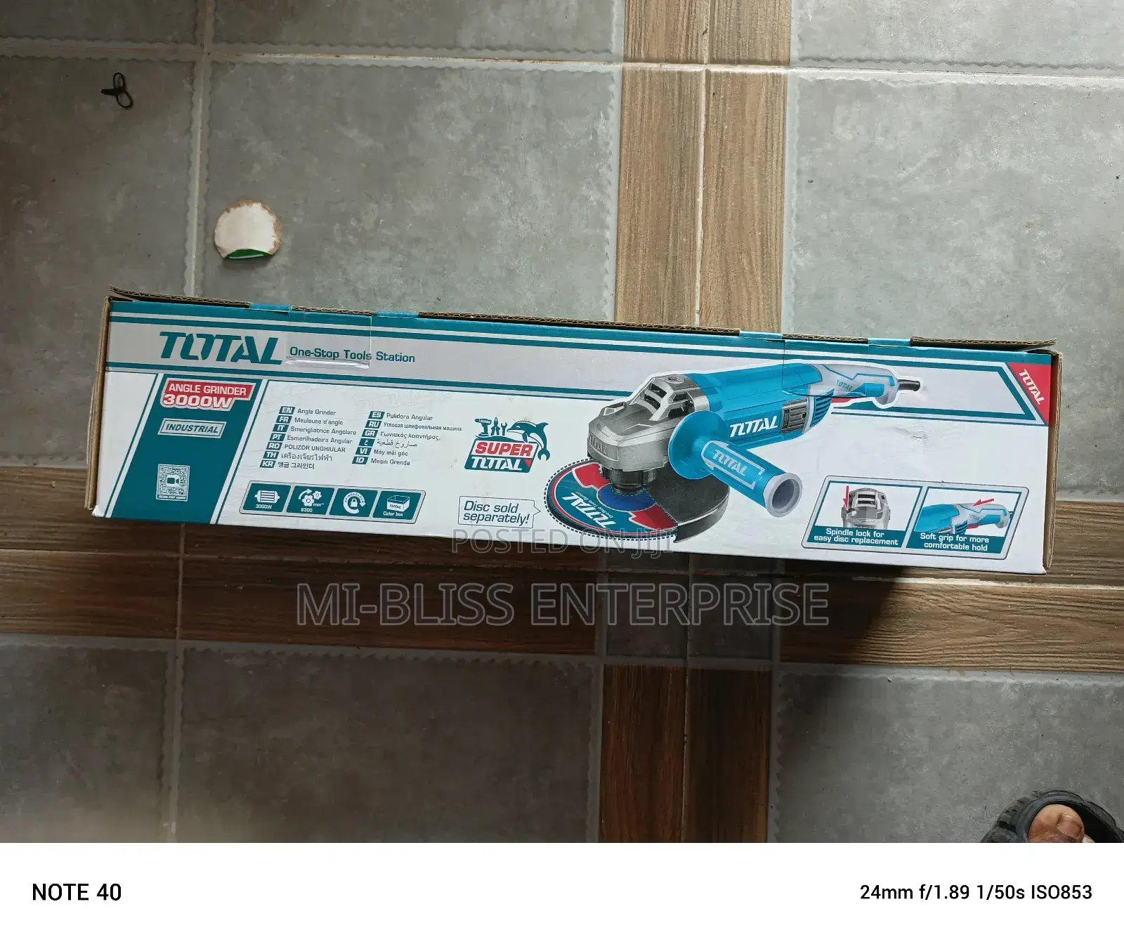 Total Angle Grinder 3000watts