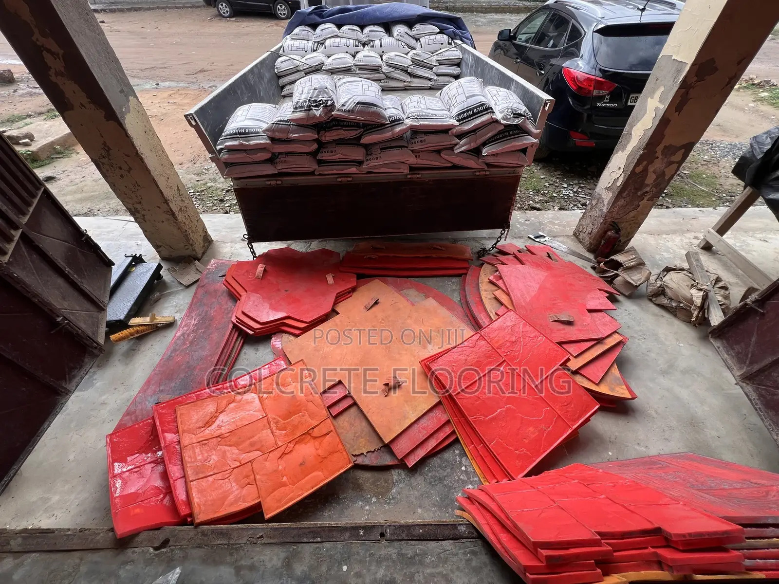 Concrete Stamps for Rent ¢80/Day