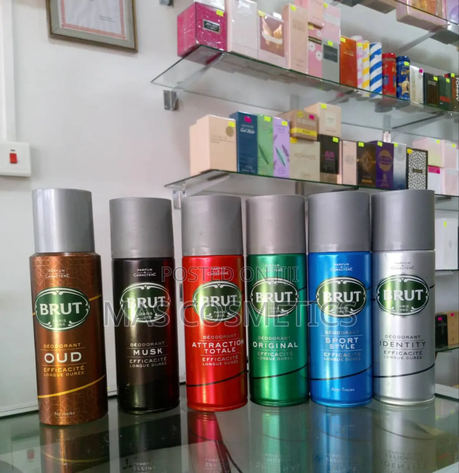 Brut Deodorant Spray