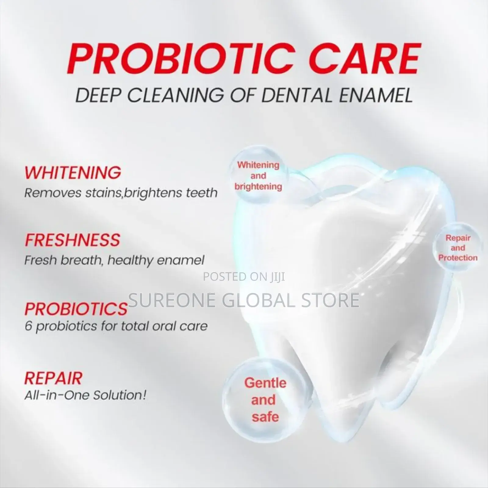 Sp-6 Probiotic Whitening Stain Removal Toothpaste