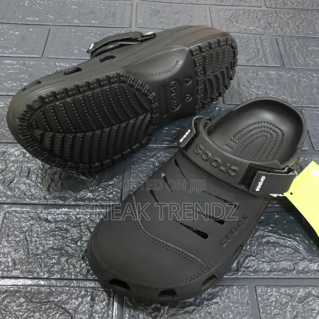 Original Leather Crocs Black