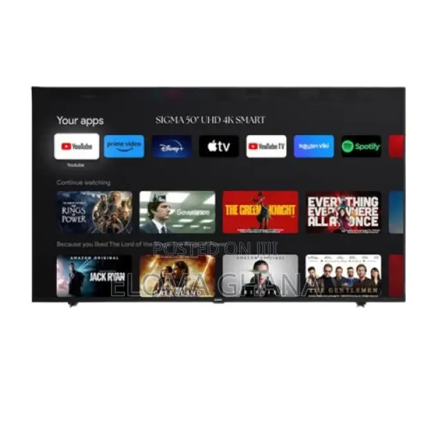 Sigma 55′′ Uhd 4k Smart Android Frameless Tv Sig-ku55v6-s