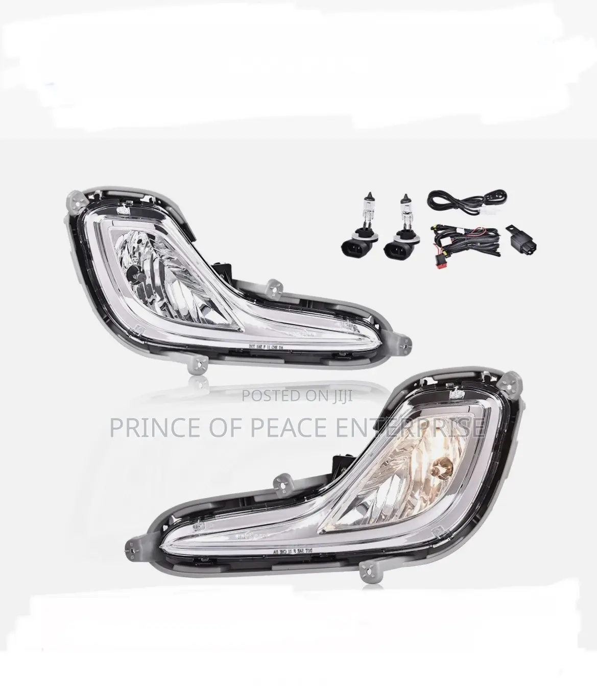 Hyundai Accent 2011 2013 2014 Fog Light Pair