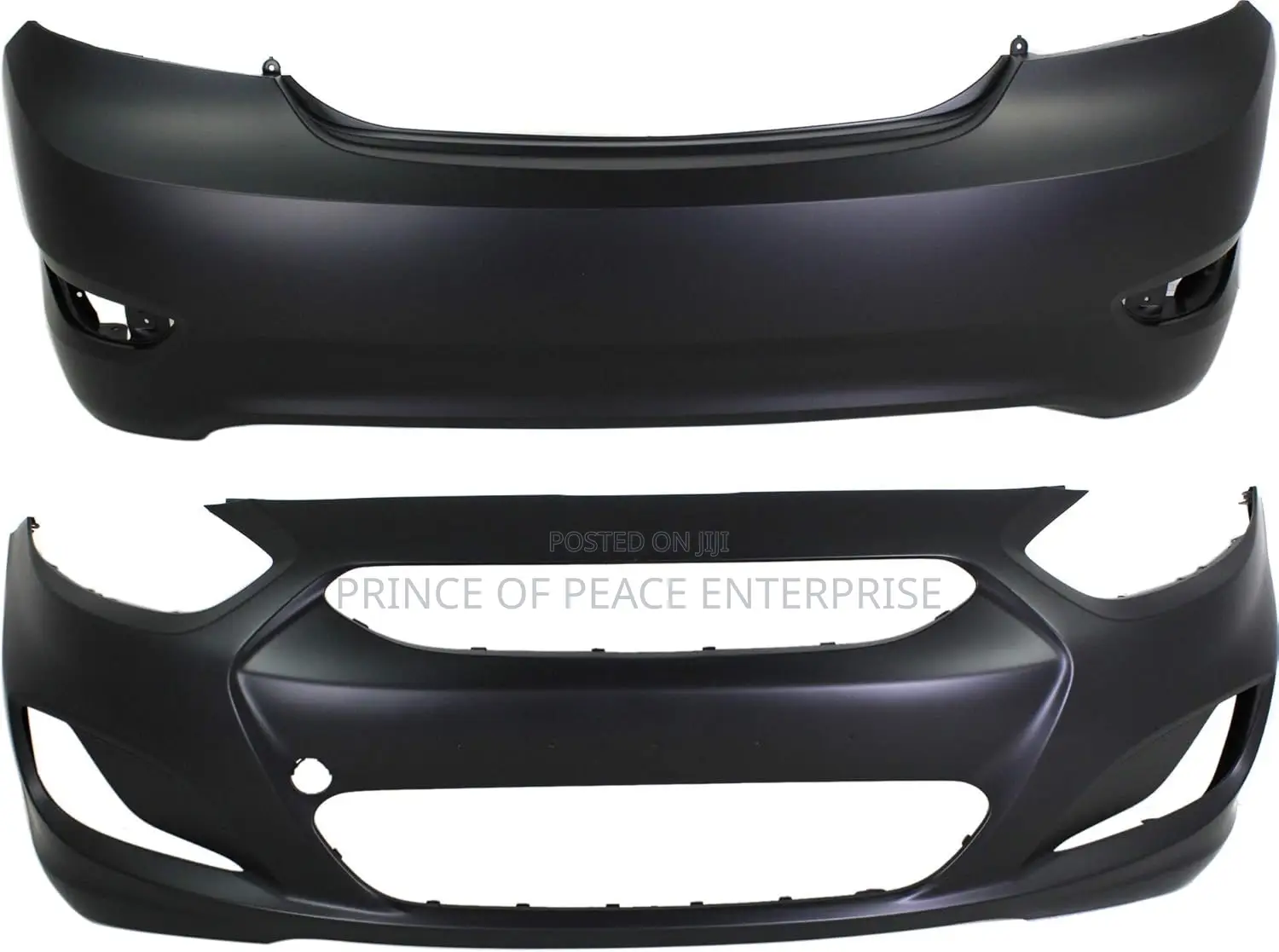 Hyundai Accent 2013 Front Bumper and Back Bumper