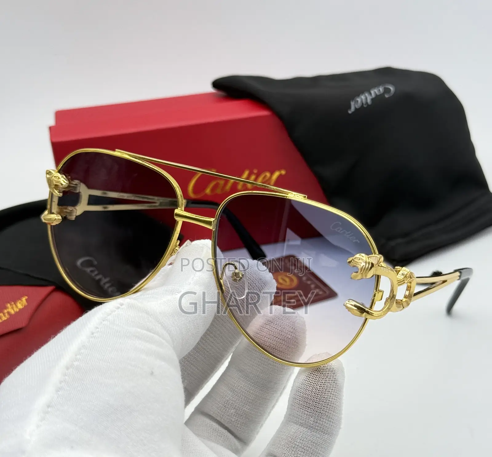 Premium Fresh Luxury Cartier Glasses for Men - 2 Colors