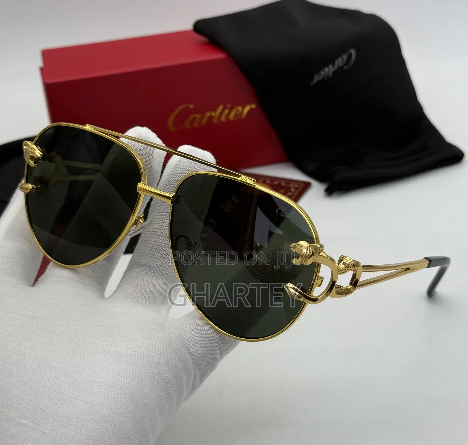 Premium Fresh Luxury Cartier Glasses for Men - 2 Colors