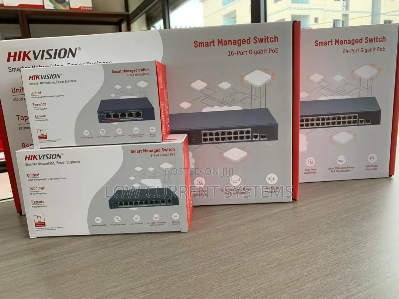 Hikvision Switch Gigabyte Gigabit