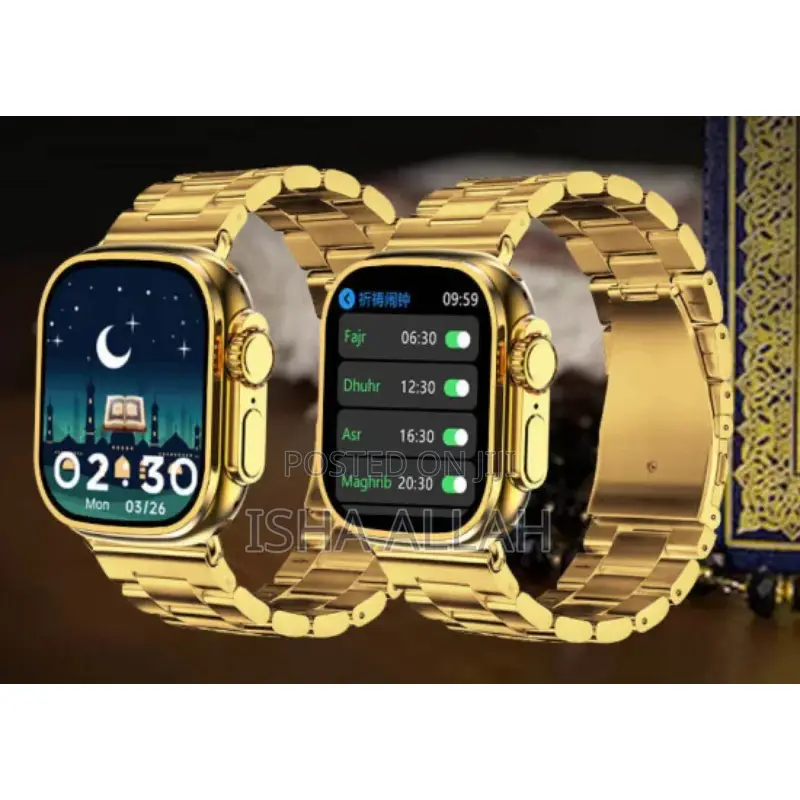 Golden Smart Watch