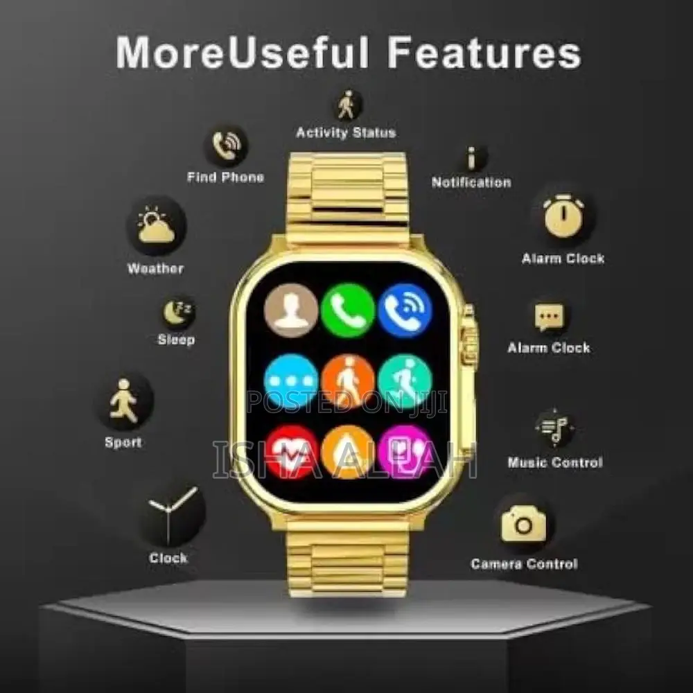 Golden Smart Watch