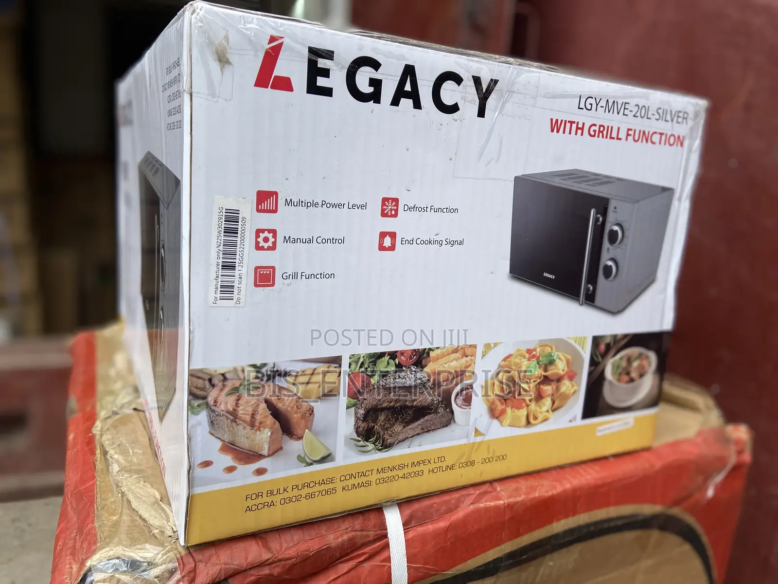 Legacy Microwave With Grill Function